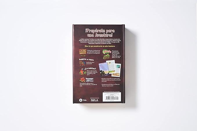 NBLA, Biblia Aventura, Interior a color, Tapa dura, Cierre Magnético