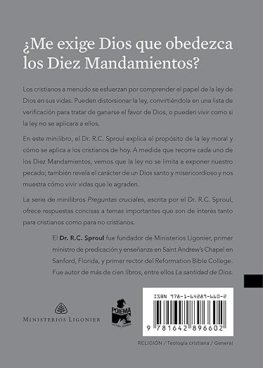 ¿Cómo aplica la Ley de Dios a mi vida? (serie preguntas cruciales) - bolsillo