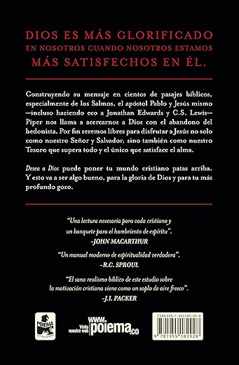 Desea a Dios - Reflexiones de un hedonista cristiano