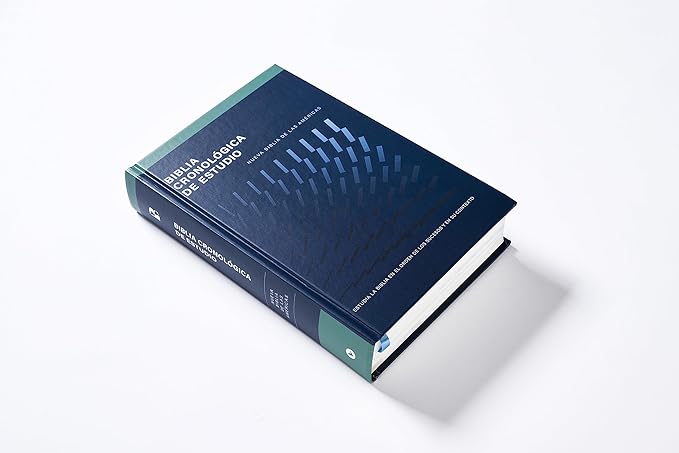 NBLA, Biblia Cronológica de Estudio, Tapa Dura, Interior a Cuatro Colores