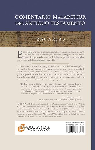 Zacarías: Comentario MacArthur del Antiguo Testamento