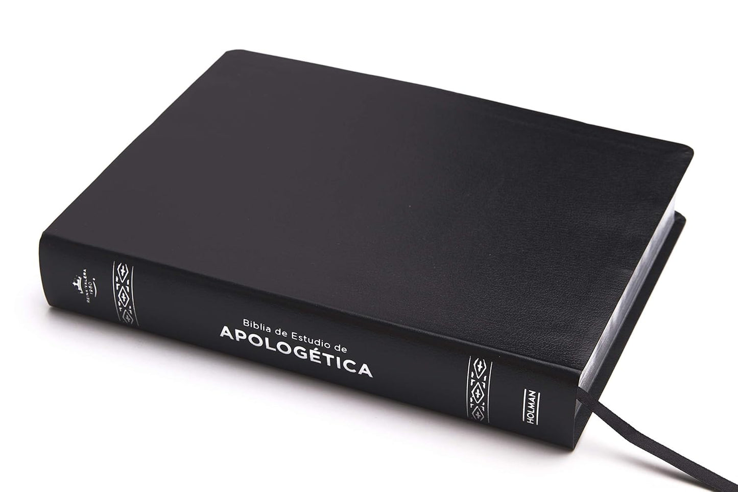 Biblia de Estudio Apologetica RVR 1960| Negro| Imitación piel