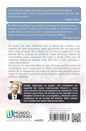 Textos en su contexto - 50 versículos explicados a la luz de su contexto bíblico