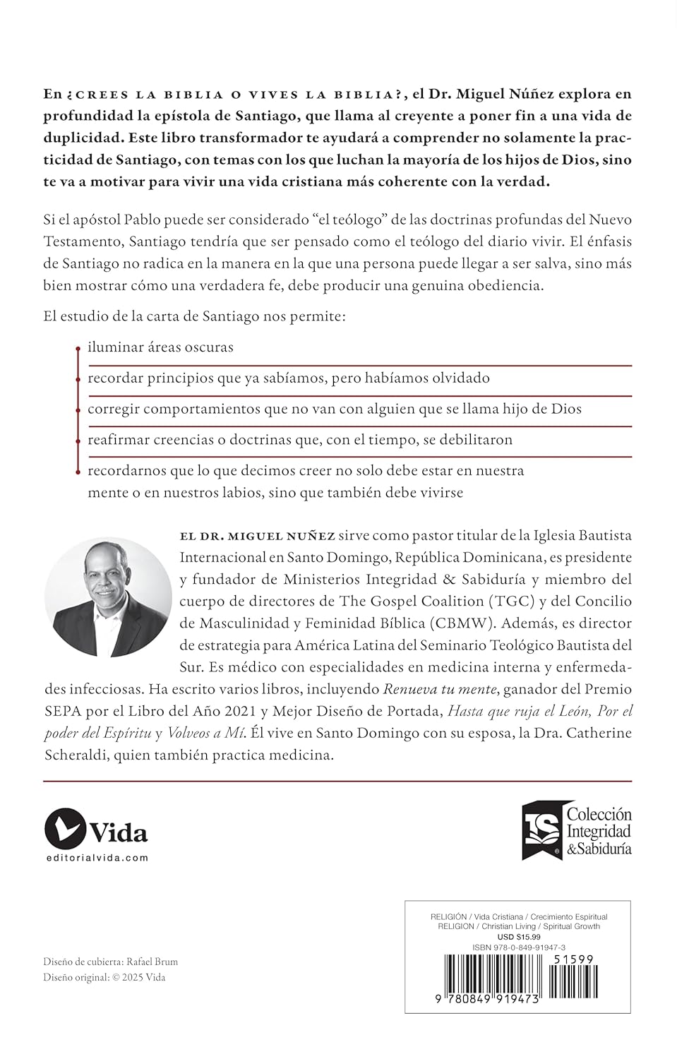 ¿Crees la Biblia o vives la Biblia?: El camino hacia una vida auténtica