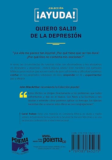 ¡Ayuda! Quiero Salir de la Depresión
