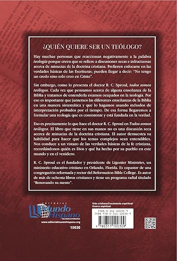 Todos Somos Teologos - Una Introduccion a la Teologia Sistematica