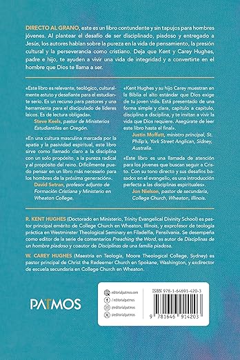 Disciplinas de un joven piadoso