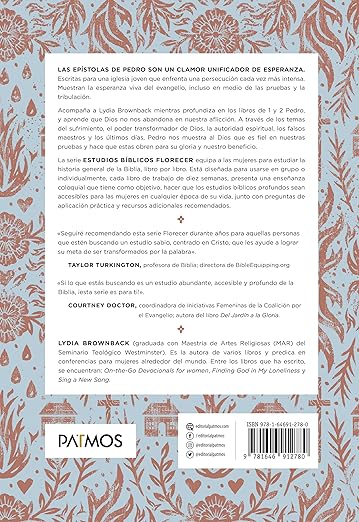1-2 Pedro: (Estudios Bíblicos Florecer)