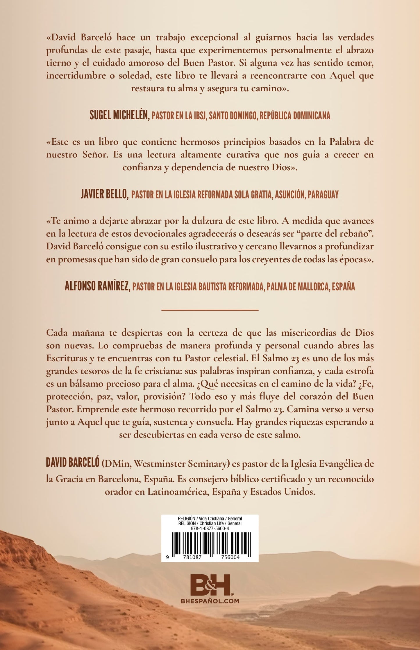 Conforta mi alma: 31 días de aliento siguiendo al Buen Pastor