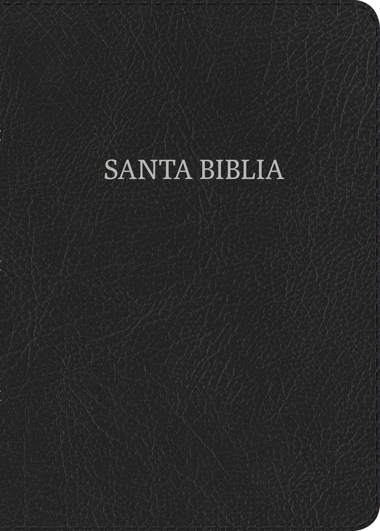 Biblia Nueva Versión Internacional Letra Súper Gigante negro, piel fabricada