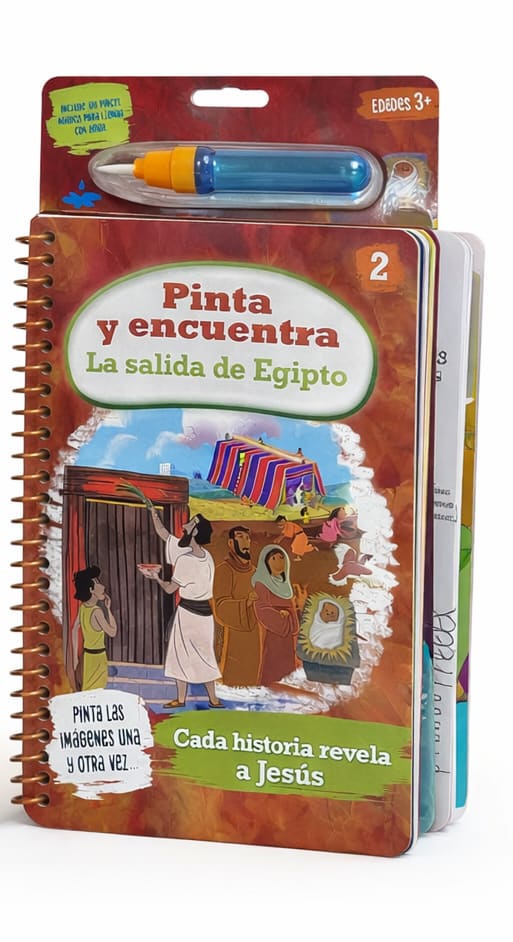 Pinta y encuentra. Parte 2: La salida de Egipto