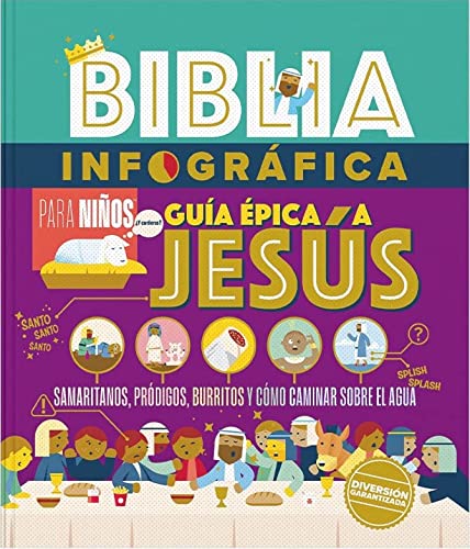 Biblia infografica para niños - volumen 3- Guía epica a Jesus