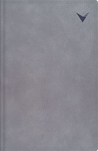 Biblia de Estudio NBLA: Leathersoft. Gris. Interior a Dos Colores. con Índice