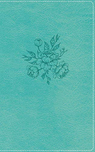 NVI Biblia de la Mamá Ocupada (Inspiración diaria aun cuando solo tienes un minuto): Leathersoft. Turquesa. Edición Letra Roja