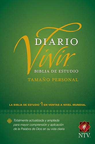 Biblia de estudio del diario vivir NTV tamaño personal: Tapa dura| Letra Roja