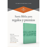 RVR 1960 Santa Biblia para Regalos y Premios| Símil piel| Turquesa