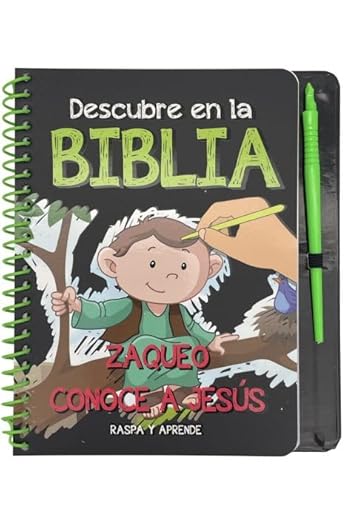 Descubre en la Biblia - Zaqueo conoce a Jesús (Raspa y Aprende)