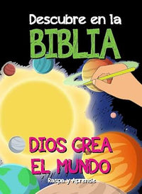 Descubre en la Biblia - Dios crea el Mundo (Raspa y Aprende)