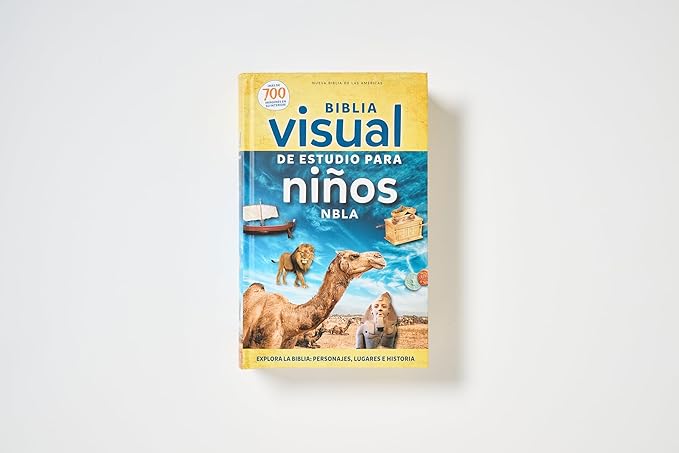 NBLA Biblia Visual de Estudio para niños: Tapa dura| Interior a cuatro colores| Comfort Print