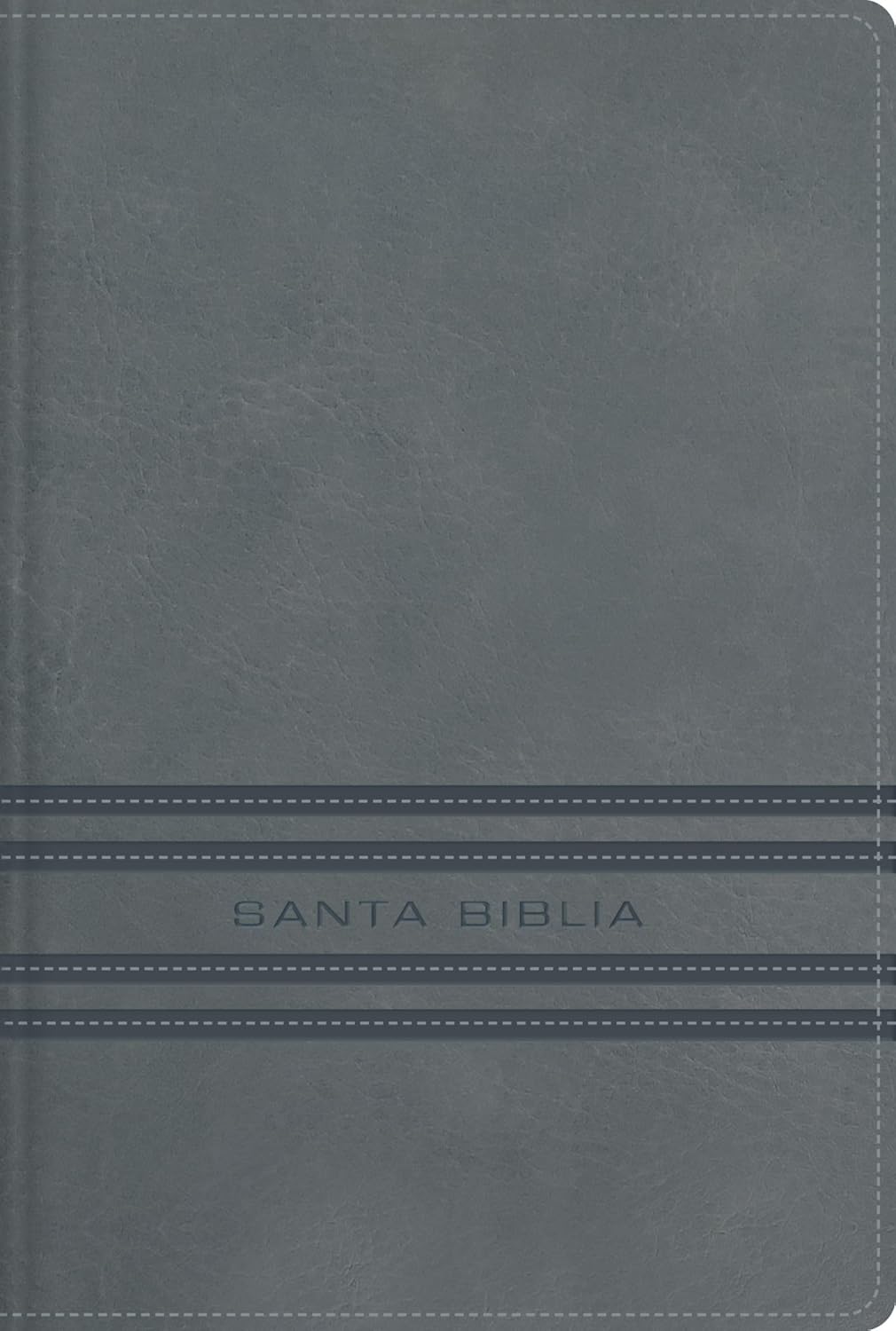 NBLA Santa Biblia Edicion Versificada| Tamaño bolsillo| Leathersoft| Gris