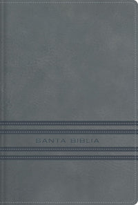 NBLA Santa Biblia Edicion Versificada| Tamaño bolsillo| Leathersoft| Gris