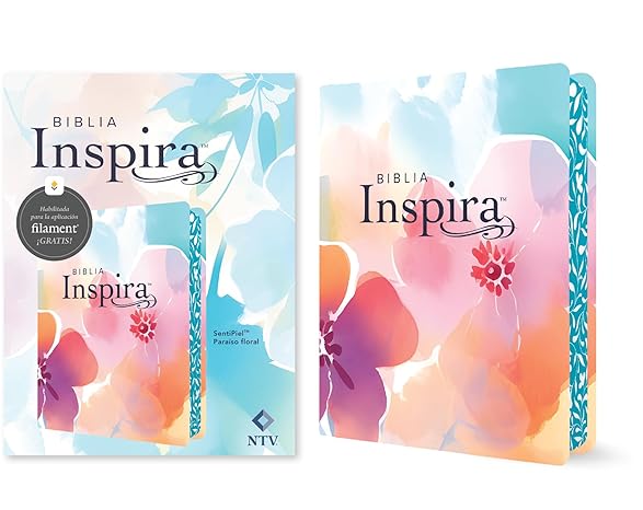 Biblia Inspira NTV con Filament: SentiPiel| Paraíso floral