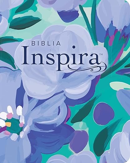 Biblia Inspira NTV Letra Grande con Filament: SentiPiel| Ramo azul