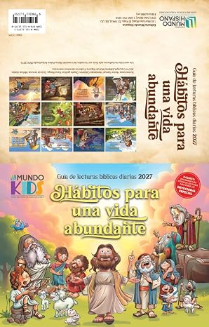 Hábitos para una vida abundante - Niños - Calendario 2027 y Guía de lecturas bíblicas diarias