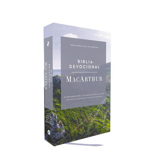 Biblia devocional MacArthur NBLA: Tapa Rustica