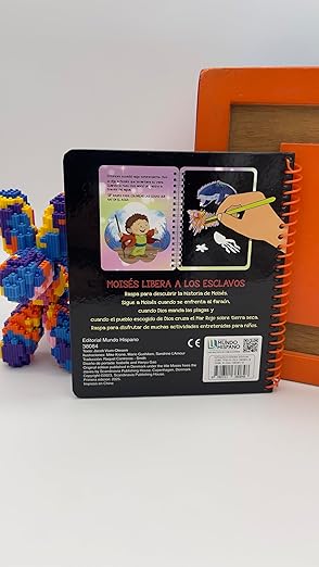 Descubre en la Biblia - Moisés libera a los esclavos (Raspa y Aprende)