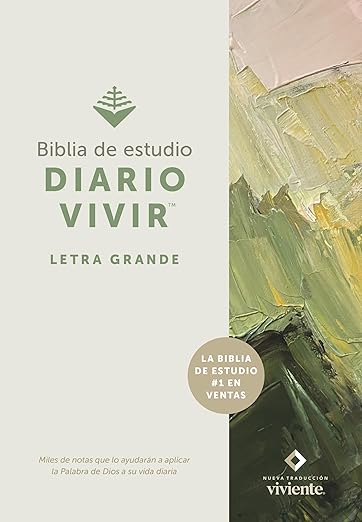 Biblia de estudio del Diario Vivir NTV: Letra Grande | Tapa dura