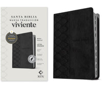 Biblia Manual NTV Letra Grande: con Filament | SentiPiel Negro | co Indice