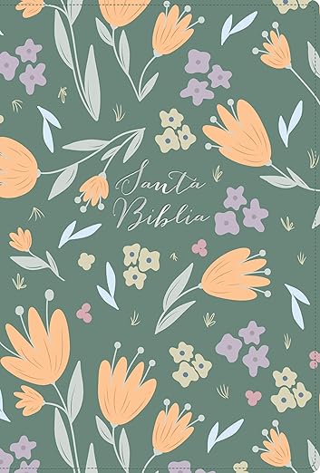 RVR 1960 Biblia Letra Grande| Tamaño Manual| Edición especial| Verde| Símil piel