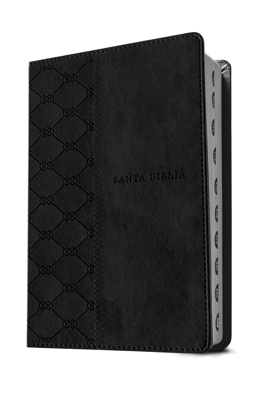 Biblia Manual NTV Letra Grande: con Filament | SentiPiel Negro | co Indice