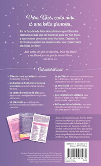Biblia Mi Bella Princesa NTV: SentiPiel Violeta brillante