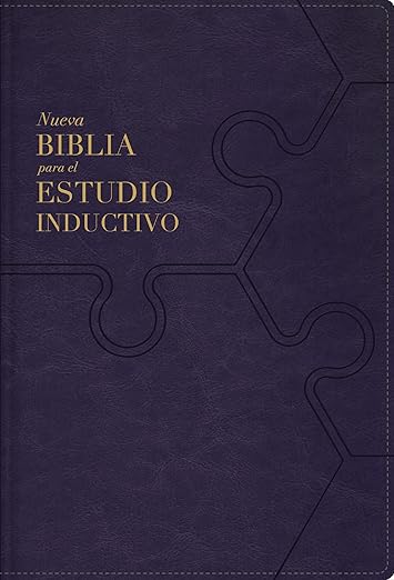 NBLA Nueva Biblia para el estudio inductivo: Morado| Interior a dos colores| Leathersoft| Comfort Print