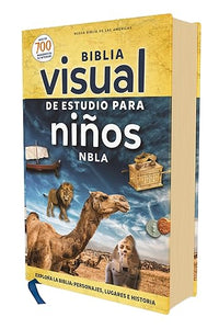 NBLA Biblia Visual de Estudio para niños: Tapa dura| Interior a cuatro colores| Comfort Print