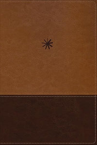 NBLA Biblia Cronológica de Estudio| Interior a cuatro colores| Leathersoft| Marron dos tonos