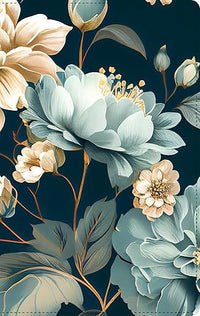 Biblia ultrafina NTV de zíper con Filament: SentiPiel Floral| Índice| Letra Roja