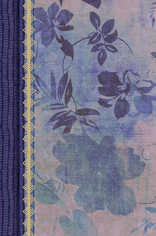 RV1960 Biblia de Estudio para Mujeres: Tela impresa| azul floreado con INDICE