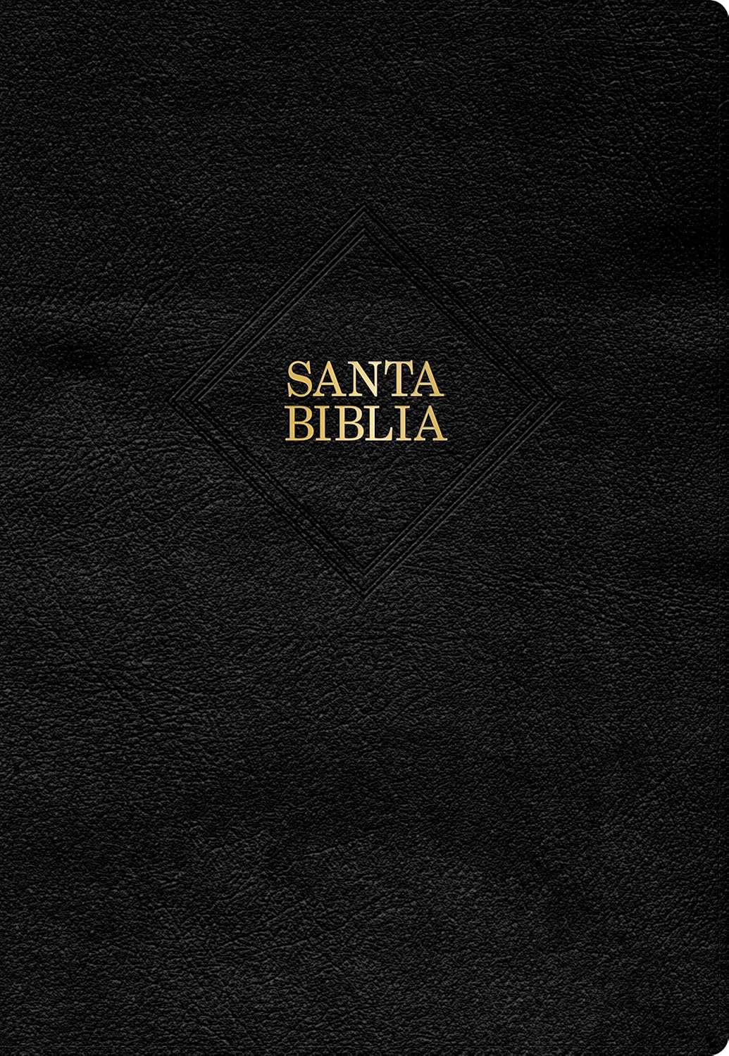 RVR1960 Biblia Letra supergigante edicion 2023, negro piel fabricada