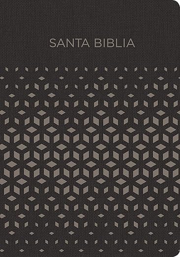 RVR 1960 Santa Biblia para Regalos y Premios| Símil piel| negro y plata