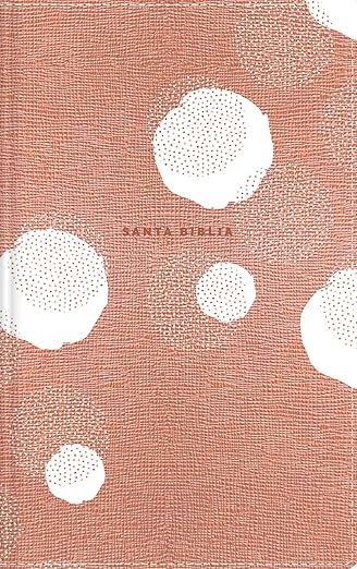 NBLA Biblia de Estudio para Jóvenes Adolescentes: Leathersoft. Color durazno. Comfort Print