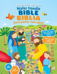 Water Doodle Bible / Biblia para pintar con agua (Bilingue)