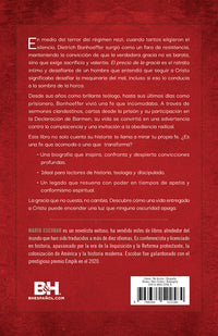 El Precio de la Gracia: La historia de Dietrich Bonhoeffer y su lucha contra el mal