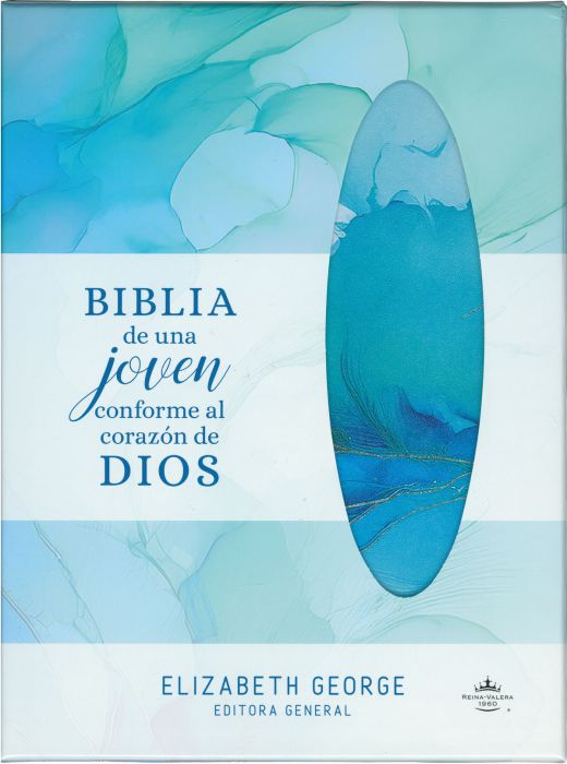 Biblia de una joven conforme al corazón de Dios: RVR60 - Edición Brisa | Simil piel