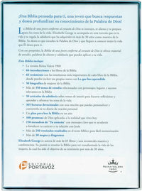 Biblia de una joven conforme al corazón de Dios: RVR60 - Edición Brisa | Simil piel
