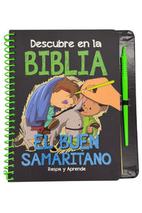 Descubre en la Biblia - El Buen Samaritano (Raspa y Aprende)