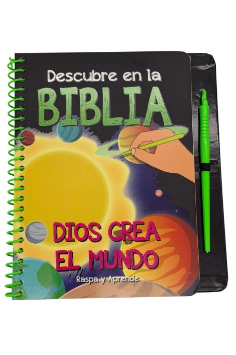 Descubre en la Biblia - Dios crea el Mundo (Raspa y Aprende)