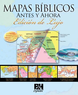 Mapas biblicos Antes y Ahora: Edición de Lujo